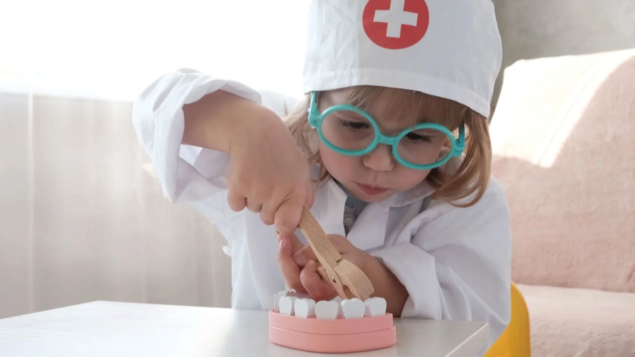 como son los dientes a los 3 años