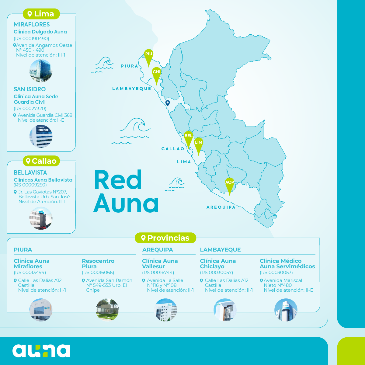 programa auna salud accidental red de atencion