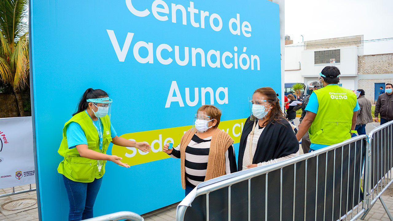 Auna inaugura el primer Centro de Vacunación del sector privado en Chiclayo